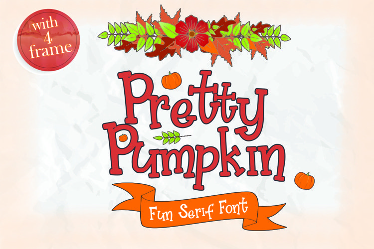 [Fontbundles] Pretty Pumpkin - Fun Serif Font with_0.jpg